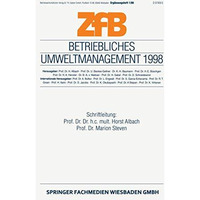 Betriebliches Umweltmanagement 1998 [Paperback]