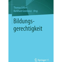 Bildungsgerechtigkeit [Paperback]