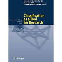 Classification as a Tool for Research: Proceedings of the 11th IFCS Biennial Con [Paperback]