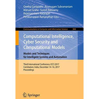 Computational Intelligence, Cyber Security and Computational Models. Models and  [Paperback]