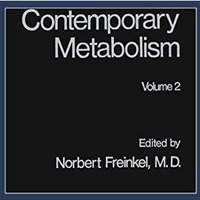 Contemporary Metabolism: Volume 2 [Paperback]