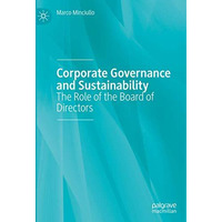 Corporate Governance and Sustainability: The Role of the Board of Directors [Hardcover]