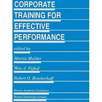 Corporate Training for Effective Performance [Hardcover]