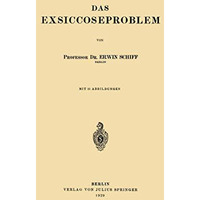 Das Exsiccoseproblem [Paperback]