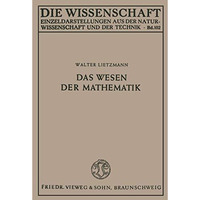 Das Wesen der Mathematik [Paperback]