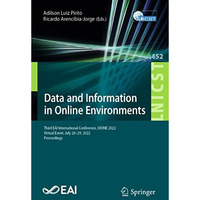 Data and Information in Online Environments: Third EAI International Conference, [Paperback]