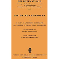 Die Osteoarthrosen [Paperback]