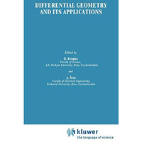 Differential Geometry and its Applications [Hardcover]