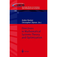 Directions in Mathematical Systems Theory and Optimization [Paperback]