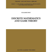 Discrete Mathematics and Game Theory [Paperback]