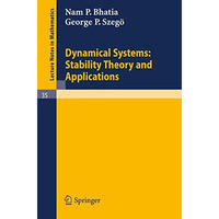 Dynamical Systems: Stability Theory and Applications [Paperback]