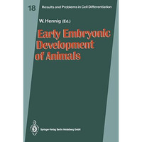 Early Embryonic Development of Animals [Paperback]