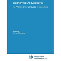 Economics As Discourse: An Analysis of the Language of Economists [Hardcover]