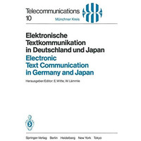 Elektronische Textkommunikation in Deutschland und Japan / Electronic Text Commu [Paperback]