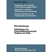 Entwicklung und Chemodifferenzierung des Thalamus der Ratte [Paperback]