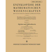 Enzyklop?die der Mathematischen Wissenschaften mit Einschluss Ihrer Anwendungen: [Paperback]