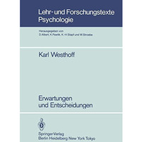 Erwartungen und Entscheidungen [Paperback]