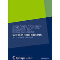 European Retail Research: 2012, Volume 26, Issue I [Paperback]