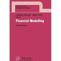 Financial Modelling: Recent Research [Paperback]