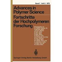 Fortschritte der Hochpolymeren Forschung [Paperback]