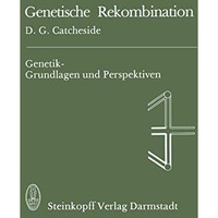 Genetische Rekombination [Paperback]