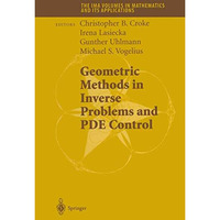 Geometric Methods in Inverse Problems and PDE Control [Hardcover]