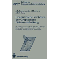 Geometrische Verfahren der Graphischen Datenverarbeitung [Paperback]