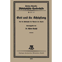 Gott und die Sch?pfung: Aus der Philosophie des Thomas van Aquino [Paperback]