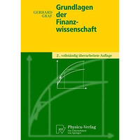 Grundlagen der Finanzwissenschaft [Paperback]