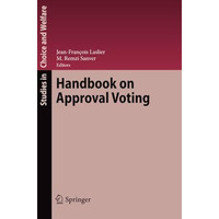 Handbook on Approval Voting [Paperback]