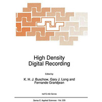 High Density Digital Recording [Paperback]