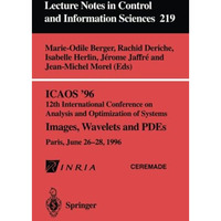 ICAOS 96 12th International Conference on Analysis and Optimization of Systems: [Paperback]