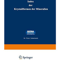 Index der Krystallformen der Mineralien [Paperback]