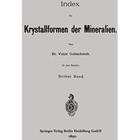 Index der Krystallformen der Mineralien [Paperback]