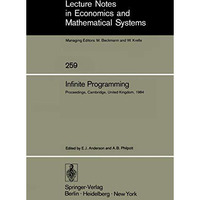 Infinite Programming: Proceedings of an International Symposium on Infinite Dime [Paperback]