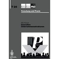 Innovative Unternehmensstrukturen [Paperback]