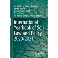 International Yearbook of Soil Law and Policy 2020/2021 [Hardcover]