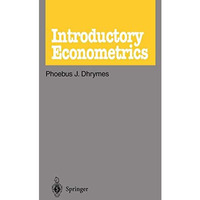 Introductory Econometrics [Paperback]