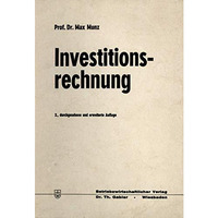 Investitionsrechnung [Paperback]