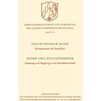 Komponenten der Raumfahrt. Steuerung und Regelung in der Raumfahrttechnik [Paperback]