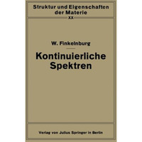 Kontinuierliche Spektren [Paperback]