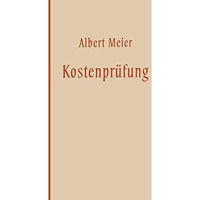 Kostenpr?fung [Paperback]