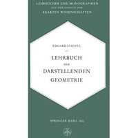 Lehrbuch der Darstellenden Geometrie [Paperback]