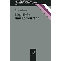 Liquidit?t und Konkurrenz [Paperback]