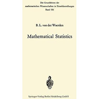 Mathematical Statistics [Paperback]