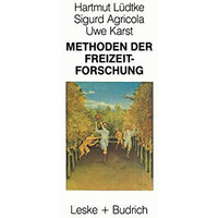 Methoden der Freizeitforschung [Paperback]