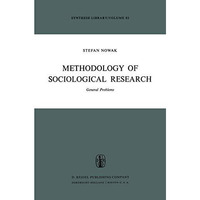 Methodology of Sociological Research: General Problems [Paperback]