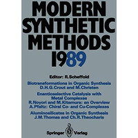 Modern Synthetic Methods 1989 [Paperback]