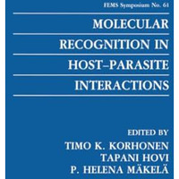 Molecular Recognition in Host-Parasite Interactions [Paperback]