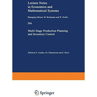 Multi-Stage Production Planning and Inventory Control [Paperback]